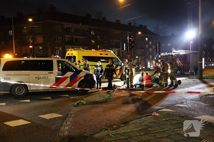 55-jarige scooterrijder overleden na ongeluk