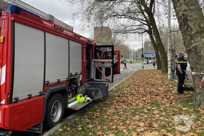 Bruidswinkel geventileerd na brand