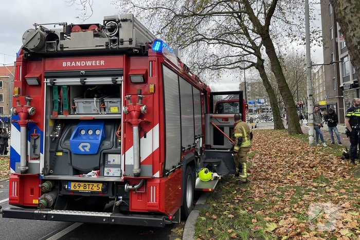 Bruidswinkel geventileerd na brand