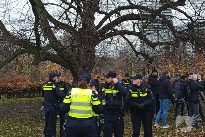 Politie zet fors in op nationaal protest