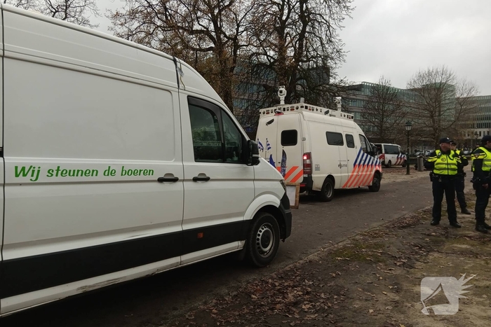 Politie zet fors in op nationaal protest