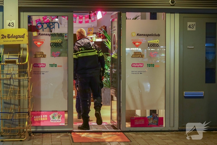 Overval op tabakspeciaalzaak zonder gewonden