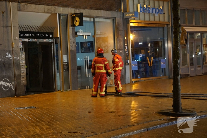 Containerbrand in appartementencomplex