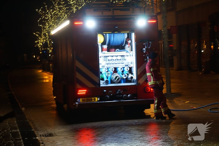 Containerbrand in appartementencomplex