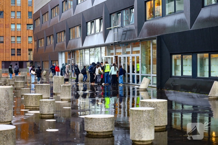 Brand in onderwijsinstelling leidt tot evacuatie