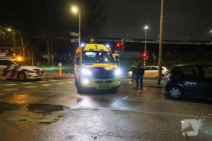 Fietser aangereden door auto