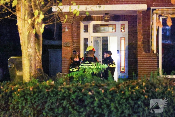 Woningbrand met jongeren in Rotterdam