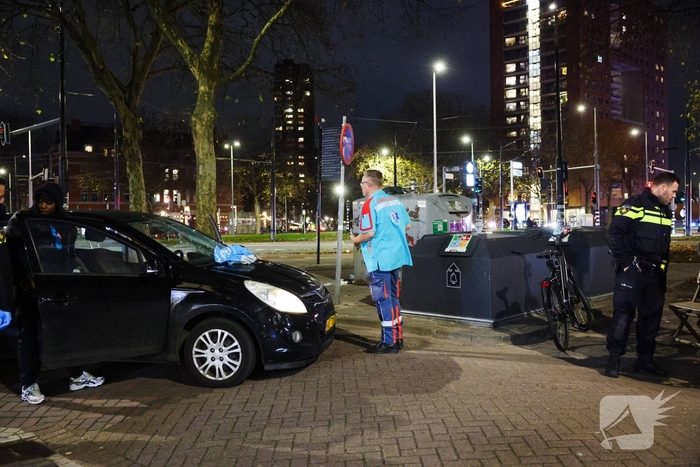 Fietser gewond na aanrijding met auto