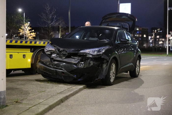 Ambulance inzet na aanrijding in Rotterdam