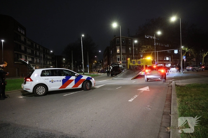 Ambulance inzet na aanrijding in Rotterdam