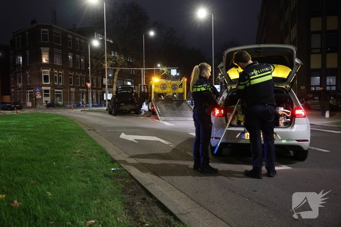 Ambulance inzet na aanrijding in Rotterdam