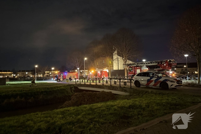 Brandweer en politie zoeken naar vermiste persoon
