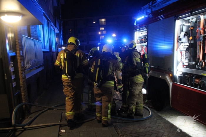 Brand in appartementencomplex snel onder controle