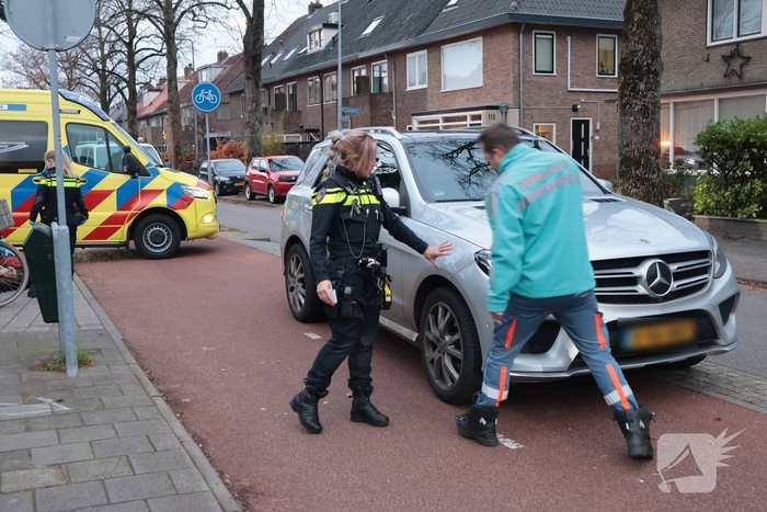 Fietser gewond bij aanrijding met auto