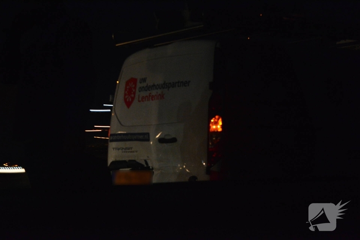 Aanrijding op A28 leidt tot verkeershinder