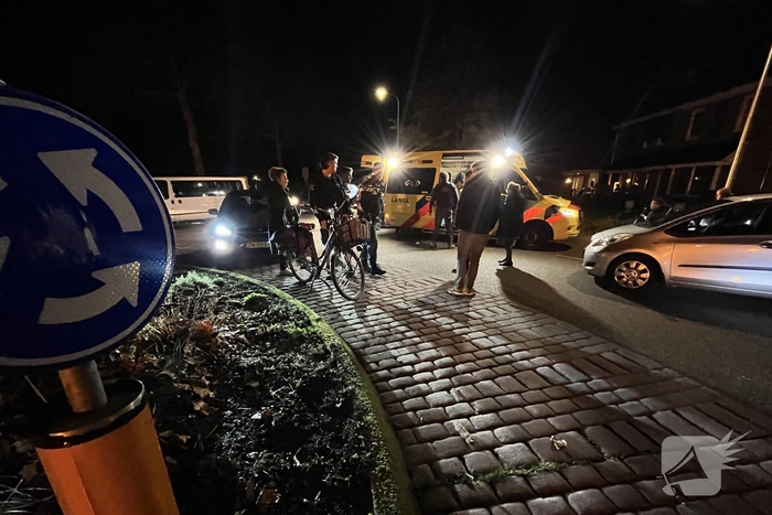 Fietser gewond bij aanrijding met auto