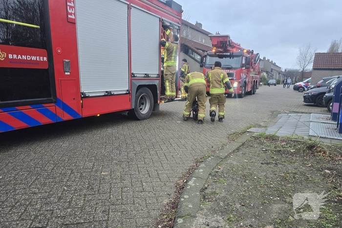 Brandweer en ambulance ingezet bij woningbrand