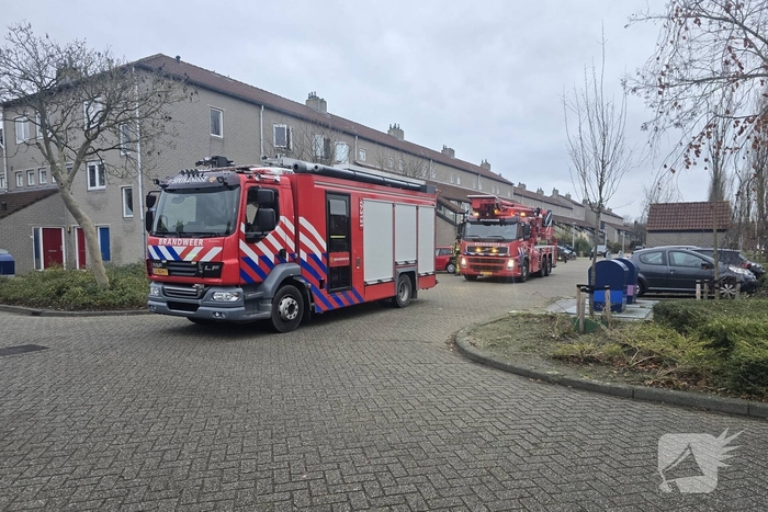 Brandweer en ambulance ingezet bij woningbrand