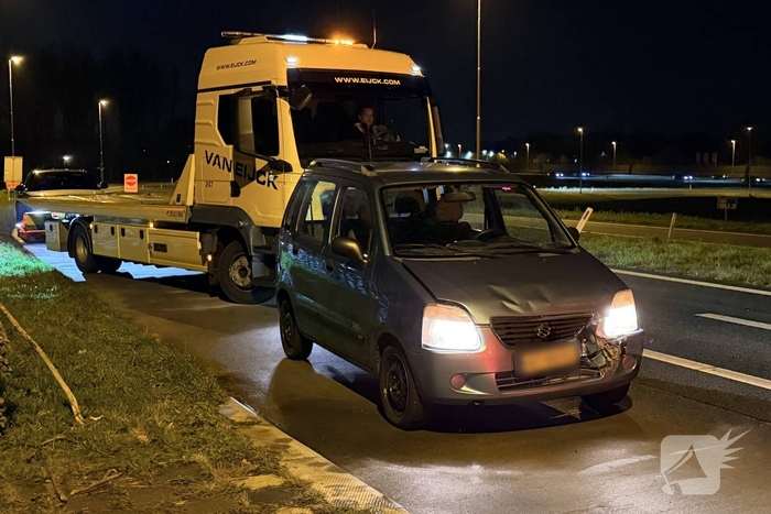 Kopstaart aanrijding zonder gewonden