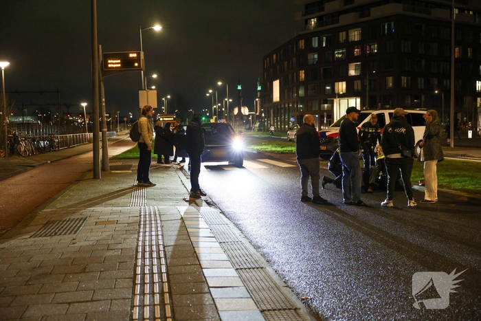 Oudere man aangereden op voetgangerspad