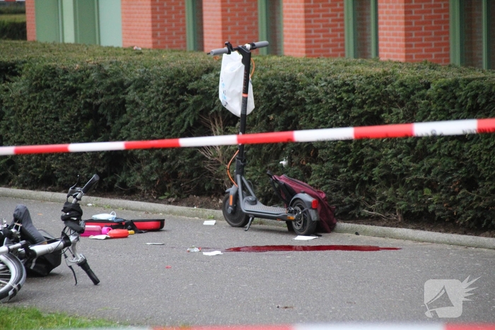 Steekincident leidt tot grote politie-inzet