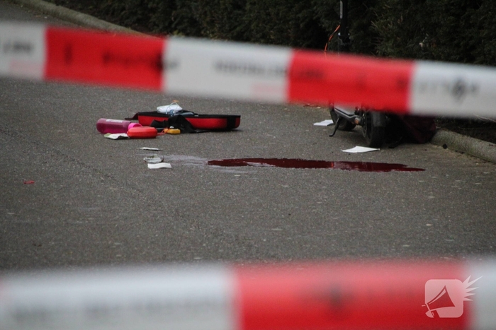 Steekincident leidt tot grote politie-inzet