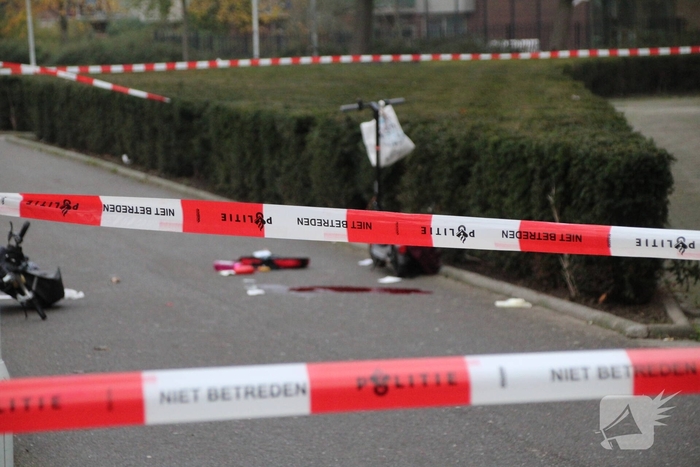 Steekincident leidt tot grote politie-inzet