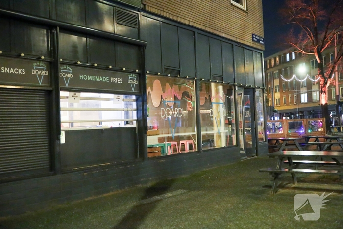 Brand in snackbar snel geblust