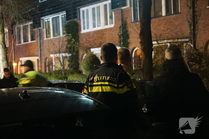 Brand op dak van woning