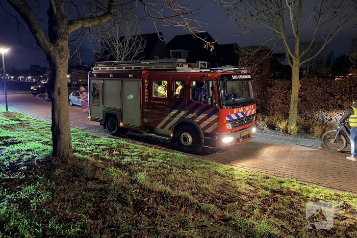 Buitenbrand verwoest boom