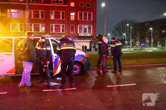 Politie-inzet na vechtpartij bij café