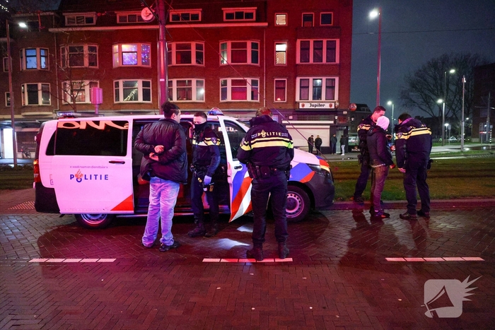 Politie-inzet na vechtpartij bij café