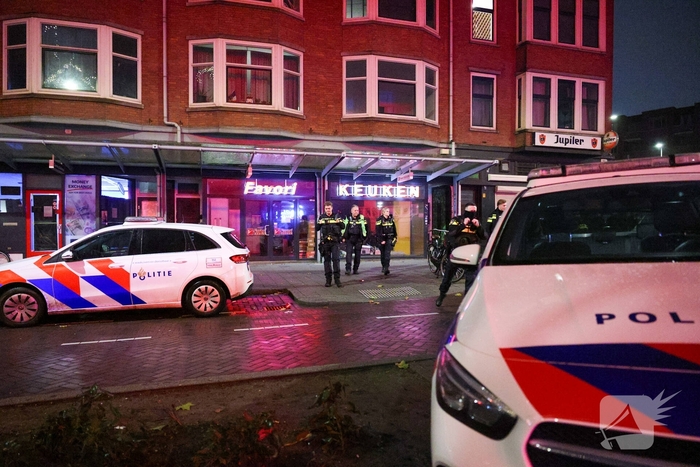 Politie-inzet na vechtpartij bij café