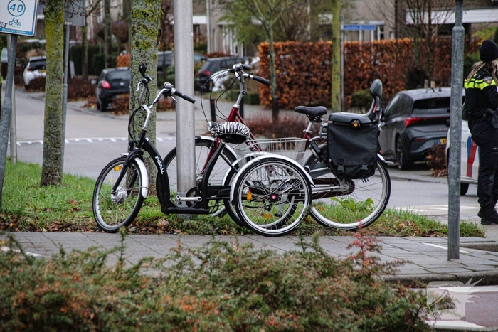 Fietser en auto botsten in ongeval
