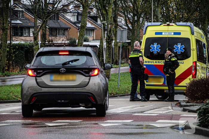 Fietser en auto botsten in ongeval