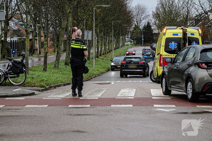 Fietser en auto botsten in ongeval