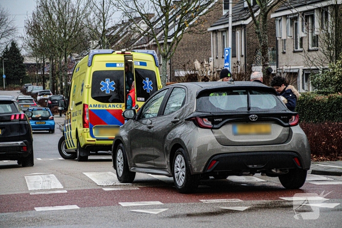 Fietser en auto botsten in ongeval
