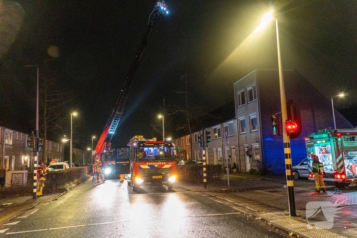 Rookinhalatie bij woningbrand in Amsterdam