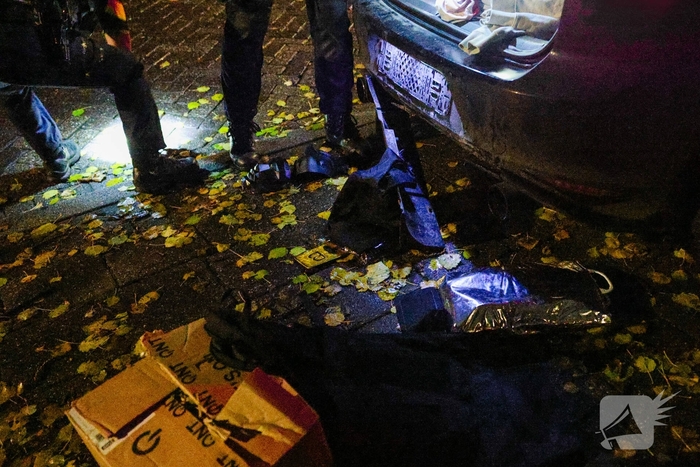 Politie massaal ingezet na melding vuurwapen bij ruzie na kop-staartbotsing