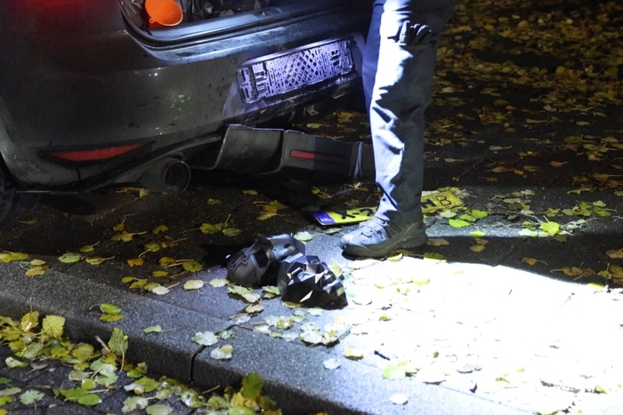 Politie massaal ingezet na melding vuurwapen bij ruzie na kop-staartbotsing