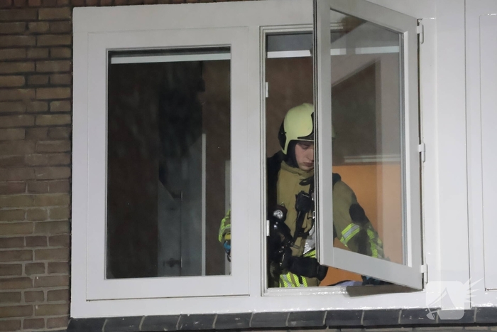 Woningbrand leidt tot snelle brandweerinzet