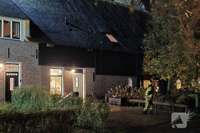 Brandweer inzet na melding van schoorsteenbrand