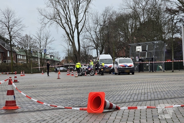 Inspectie van voertuigen tijdens politiecontrole