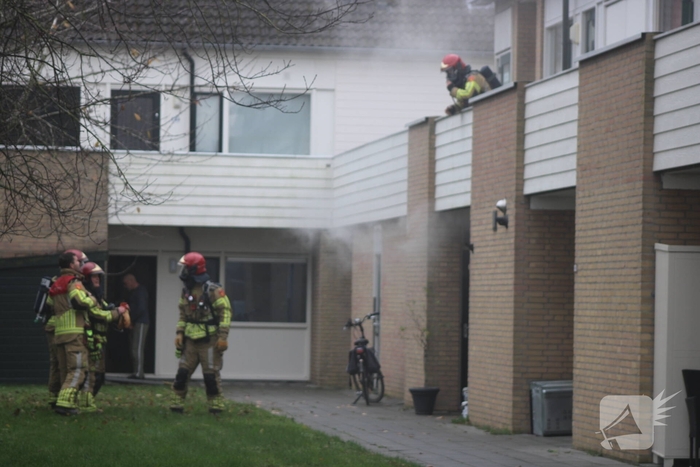 Explosiegevaar door gas bij brand