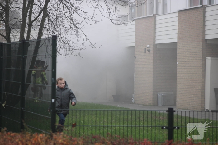 Explosiegevaar door gas bij brand