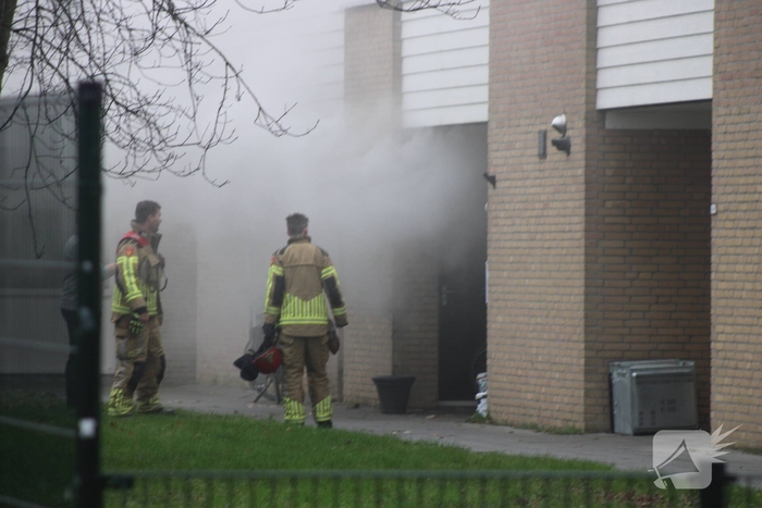 Explosiegevaar door gas bij brand