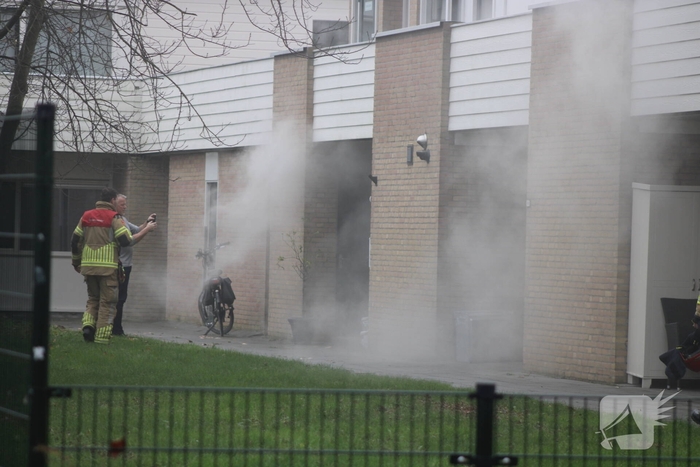 Explosiegevaar door gas bij brand