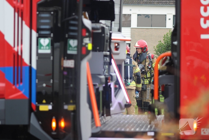 Explosiegevaar door gas bij brand