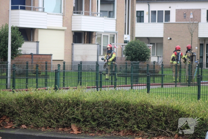 Explosiegevaar door gas bij brand