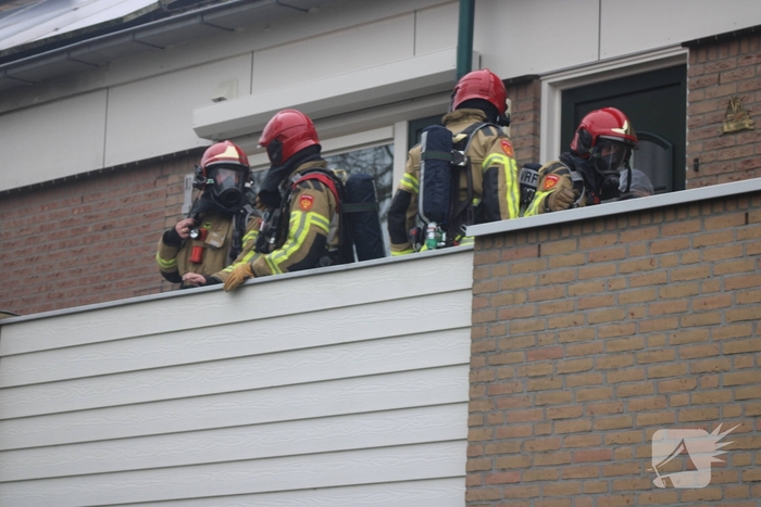 Explosiegevaar door gas bij brand